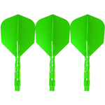 Viper Diamond Core Neon Green Standard No2 Moulded Flights