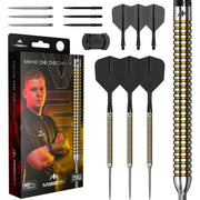 Mission Mike De Decker R2.5 Steel Tip Darts V2 – 95% Tungsten