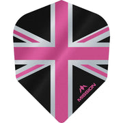 Mission Alliance Union Jack Dart Flights - 100 Micron - No6 Standard
