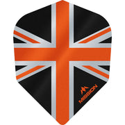 Mission Alliance Union Jack Dart Flights - 100 Micron - No6 Standard