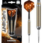 Mission Ardent M1 Steel Tip Darts – Brass