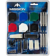 Mission Darts 90 Piece Accessory Kit - Steel Tip