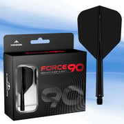 Mission Force 90 Black No6 Moulded Flights