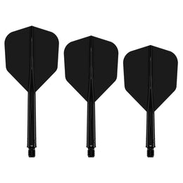 Mission Force 90 Black No6 Moulded Flights