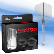 Mission Force 90 Clear No6 Moulded Flights