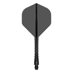 Mission Force 90 Vortex Clear Black No2 Moulded Flights