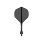 Mission Force 90 Vortex Clear Black No2 Moulded Flights
