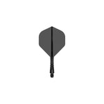 Mission Force 90 Vortex Clear Black No2 Moulded Flights