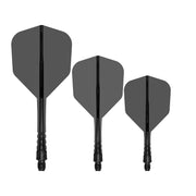 Mission Force 90 Vortex Clear Black No6 Moulded Flights