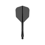 Mission Force 90 Vortex Clear Black No6 Moulded Flights