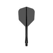 Mission Force 90 Vortex Clear Black No6 Moulded Flights