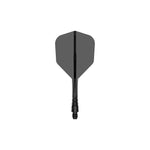 Mission Force 90 Vortex Clear Black No6 Moulded Flights