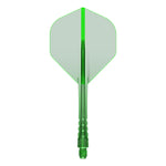 Mission Force 90 Vortex Clear Green No2 Moulded Flights