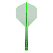 Mission Force 90 Vortex Clear Green No2 Moulded Flights