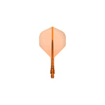 Mission Force 90 Vortex Clear Neon Orange No2 Moulded Flights
