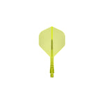 Mission Force 90 Vortex Clear Neon Yellow No2 Moulded Flights