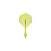 Mission Force 90 Vortex Clear Neon Yellow No2 Moulded Flights