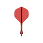 Mission Force 90 Vortex Clear Red No2 Moulded Flights
