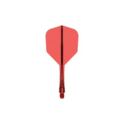 Mission Force 90 Vortex Clear Red No6 Moulded Flights