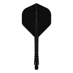 Mission Force 90 Vortex Solid Black No2 Moulded Flights