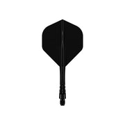 Mission Force 90 Vortex Solid Black No2 Moulded Flights