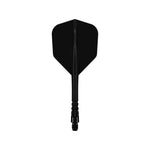Mission Force 90 Vortex Solid Black No6 Moulded Flights