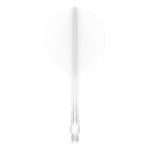Mission Force 90 Vortex Solid White No2 Moulded Flights