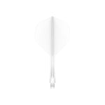 Mission Force 90 Vortex Solid White No2 Moulded Flights