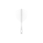 Mission Force 90 Vortex Solid White No6 Moulded Flights