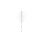 Mission Force 90 Vortex Solid White No6 Moulded Flights