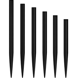 Mission Glide Steel Tip Dart Points - Black