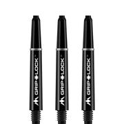 Mission GripLock Shafts - Dart Stems - Black