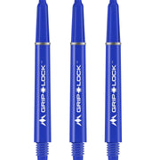 Mission GripLock Shafts - Dart Stems - Blue
