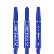 Mission GripLock Shafts - Dart Stems - Blue