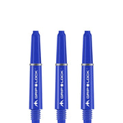 Mission GripLock Shafts - Dart Stems - Blue