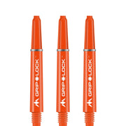 Mission GripLock Shafts - Dart Stems - Orange