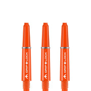 Mission GripLock Shafts - Dart Stems - Orange