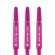 Mission GripLock Shafts - Dart Stems - Pink