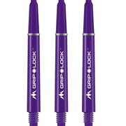 Mission GripLock Shafts - Dart Stems - Purple