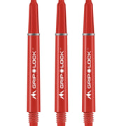 Mission GripLock Shafts - Dart Stems - Red