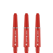 Mission GripLock Shafts - Dart Stems - Red
