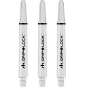 Mission GripLock Shafts - Dart Stems - White