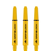 Mission GripLock Shafts - Dart Stems - Yellow