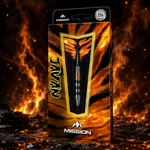 Mission Javan Silver Coated Steel Tip Darts – Brass