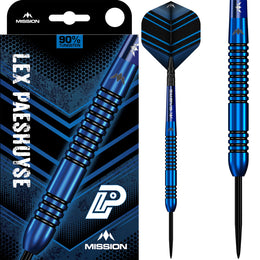 Mission Lex Paeshuyse Steel Tip Darts – 90% Tungsten