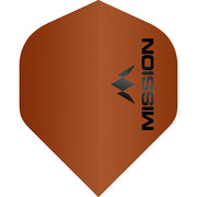 Mission Logo Dart Flights - 100 Micron - No2 Standard
