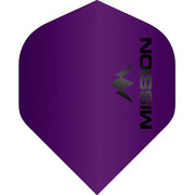 Mission Logo Dart Flights - 100 Micron - No2 Standard
