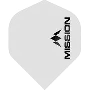 Mission Logo Dart Flights - 100 Micron - No2 Standard