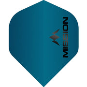 Mission Logo Dart Flights - 100 Micron - No2 Standard