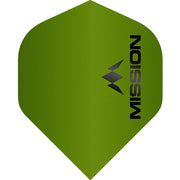 Mission Logo Dart Flights - 100 Micron - No2 Standard